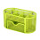 Multiple Compartment Metal Net Desktop Planner For-Yellow green 1