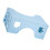 (1 Pack) Toilet Step Stool with Storage - Foldable Potty-Blue 4