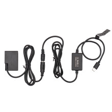 PD USB Typ-C Dummy-Akku für LP-E17 Kameras 8,4 V 2A Schwarz
