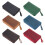 Genuine Cattlehide Pencil Case Natural Aging Finish-Dark green 2