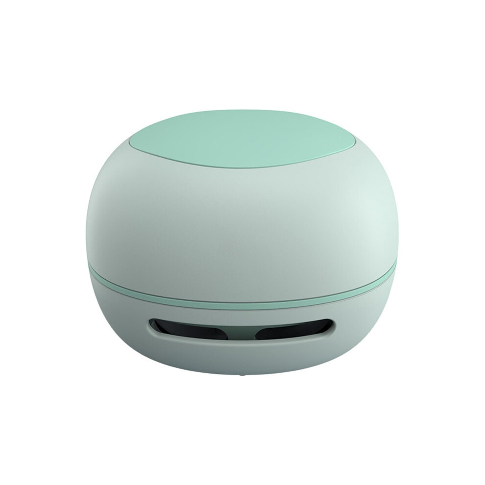 Usb Charging Desk Vacuum Cleaner Mini Desktop Vacuum Abs Plastic Color Rechargeable Dust Overflow Prevention Green 9339159957240