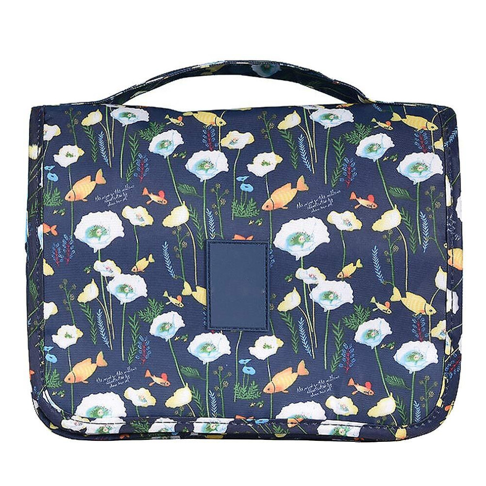 Kikidex (As Show, One Size) Women Girls Multifunction Portable Toiletries Bag With Hook