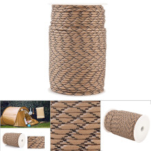 550 Paracord 100m Wüstencamouflage, 4mm, 9-Strang-Kern, Outdoor-Seil