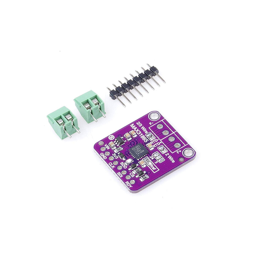 Pt100 To Pt1000 Max31865 Rtd Temperature Sensor Amplifier Module With Spi Interface For Precision Thermocouple Measurement 9105992882205