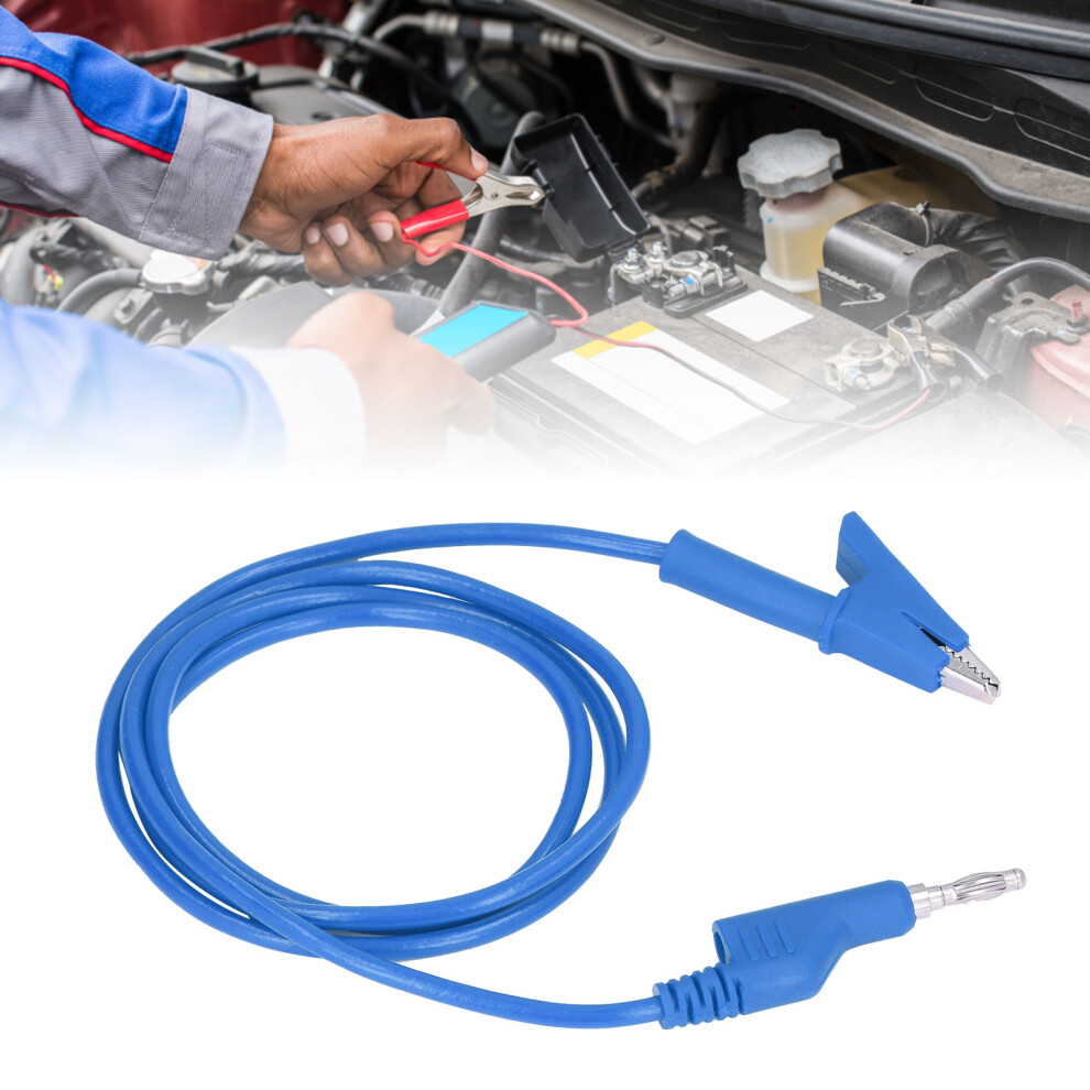 Electrical Test Leads With 4Mm Blue Banana Plugs Flexible Wire For J.70035â1 6911357532691