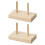 2Pz in Legno Per Filo E Ricamo Casa Khaki 4
