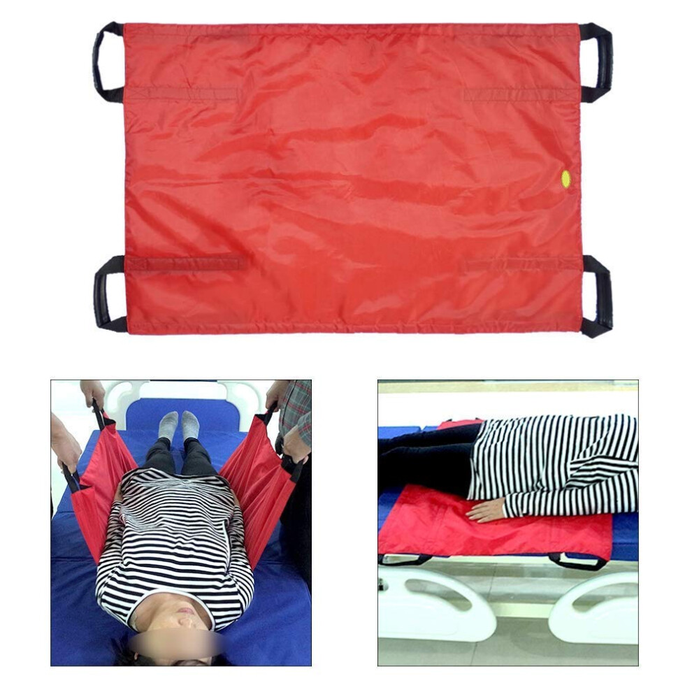 Patient Transfer Board Waterproof With Lift Sling And Seat Pad Positioning Skateboard Bed Sheet For Elderly And Disabled