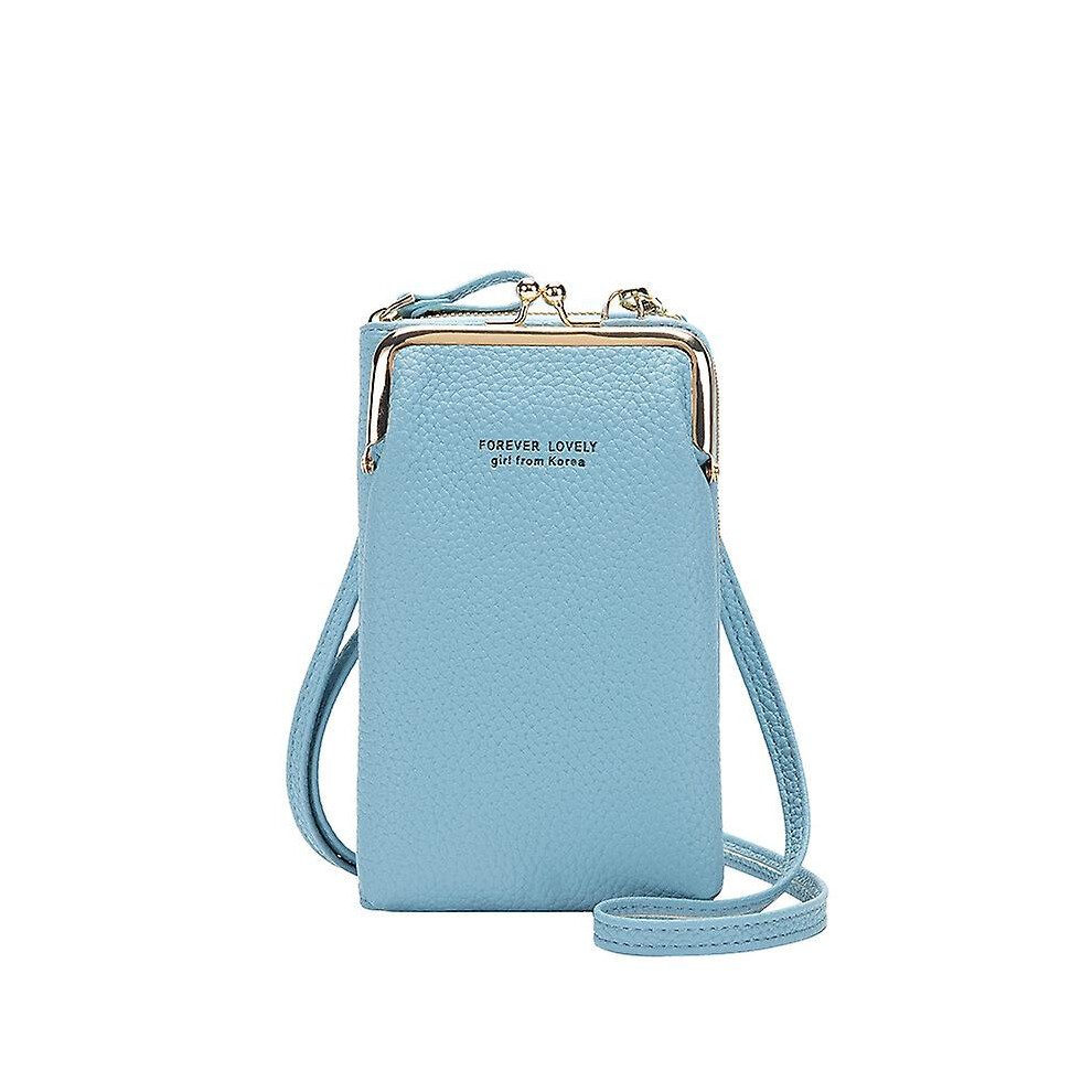 Kikidex (As Show, One Size) Small Shoulder Bag, Women Leather Cell Phone Purse Messenger Bag