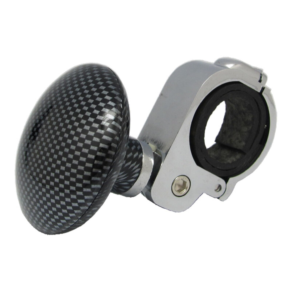Zinc Alloy Adjustable Steering Wheel Booster Spinner Metal Ball Handle Knob Car Accessories For Most Vehicles Black 9067246479671
