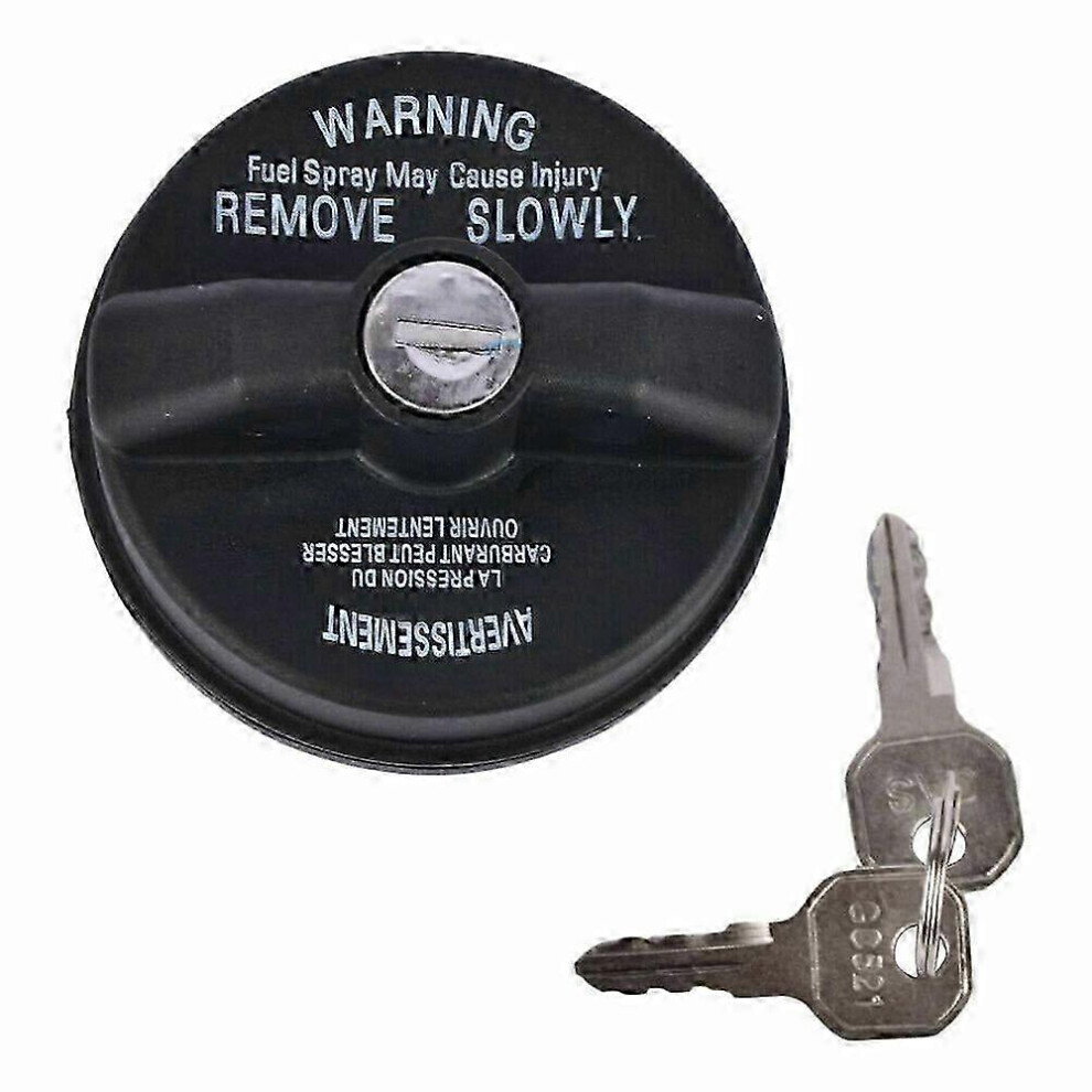 Kikidex (As Show, One Size) Fuel Tank Cap With Key Oe: 05278655Ab For Jeep Wrangler Cherokee Grand Cheroke Dodge Challenger Ram