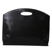 PU Leather Briefcase For Men And Women, Large Capacity, Business Bag, Durable And Comfortable Handle