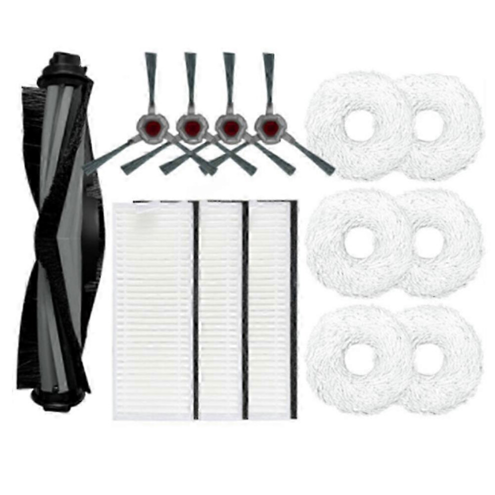 Kikidex (As Show, One Size) For N9 + Plus Cleaning Robot Vacuum Cleaner Accessories Parts Hepa Filter Main Side Brush Pad Mop C