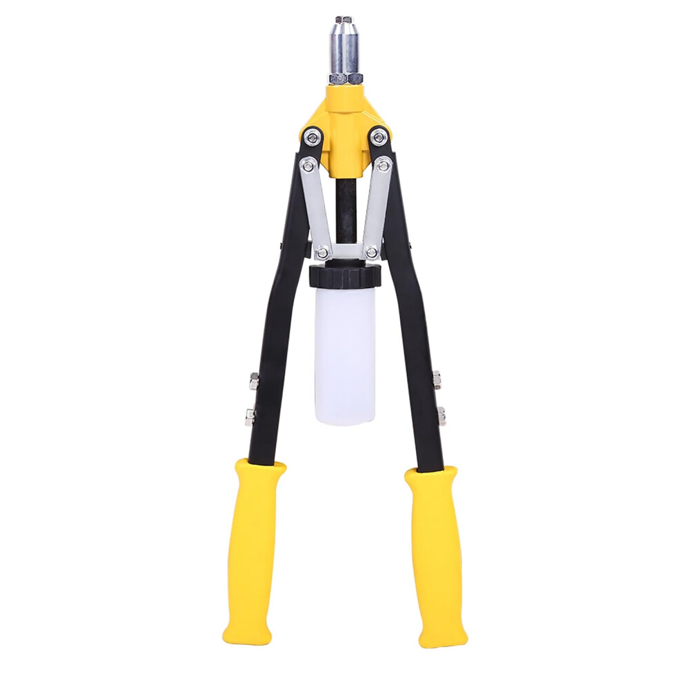 Riveter Gun Heavy Duty With 5 Nosepieces For 3.2Mm 4.0Mm 4.8Mm 5.0Mm 6.4Mm Rivets Ergonomic Handle Industrial Use 9105992882779