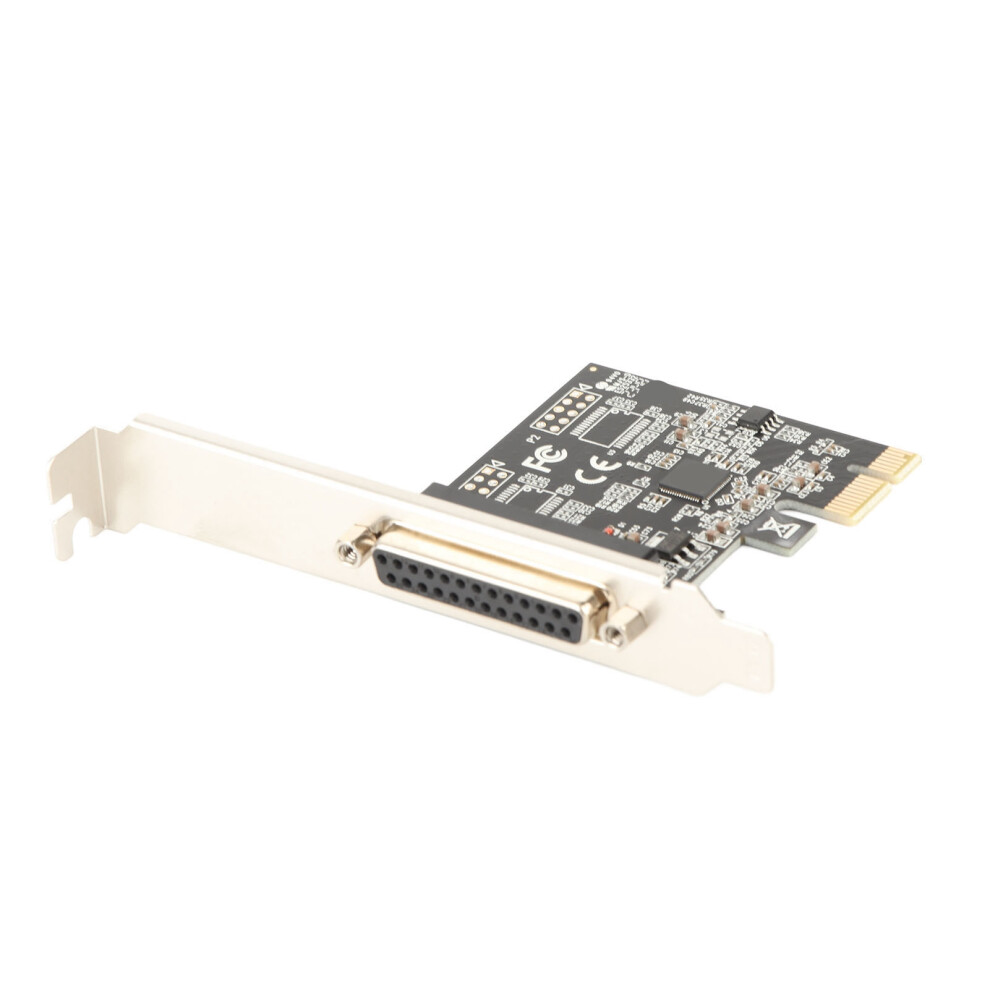 Pcie 1X Ieee 1284 Db25 Parallel Port Adapter Card For Windows/Linux 6921357533826