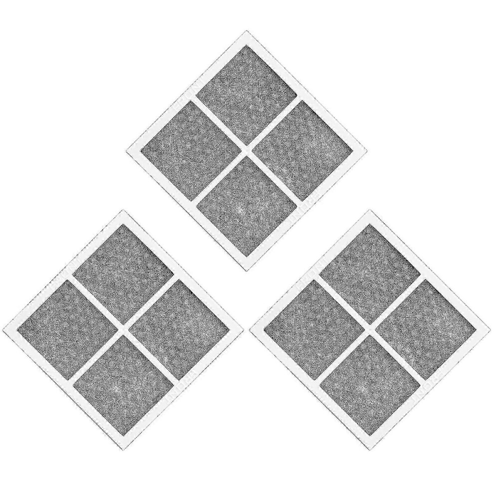 Kikidex (As Show, One Size) 3Pcs Refrigerator Air Filter Fresh Air Filter Fresh Air Filter Replacement For Lg Lt120f Kenmore Elite 469918 Fridge Freezer