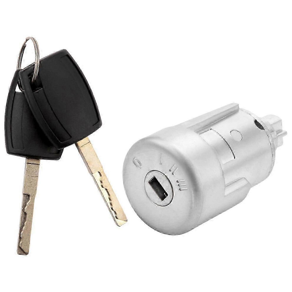 Kikidex (As Show, One Size) Ignition Barrel Switch With 2 Keys 1926227 For Transit Mk8 2014-2019 Custom Tourneo Custom 2012-201