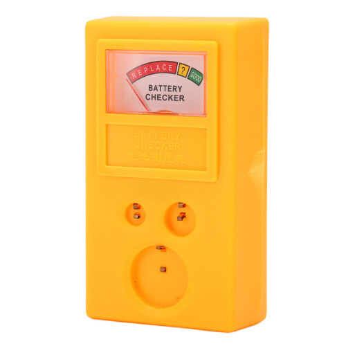 Compact Button Battery Tester with Capacity Display for Watch Cells
