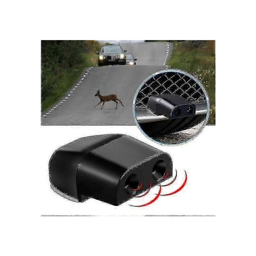 Kikidex (As Show, One Size) Warning Whistle Device, Warning Deer Whistles, Ultrasonic Wildlife Whistle, For Cars, Trucks, Motorcycles, Avoid Colliding Animal