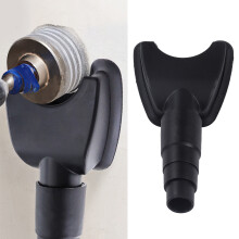 Hands-Free Dust Collector with Rubber Hole Saw Adapter & 2m Hose
