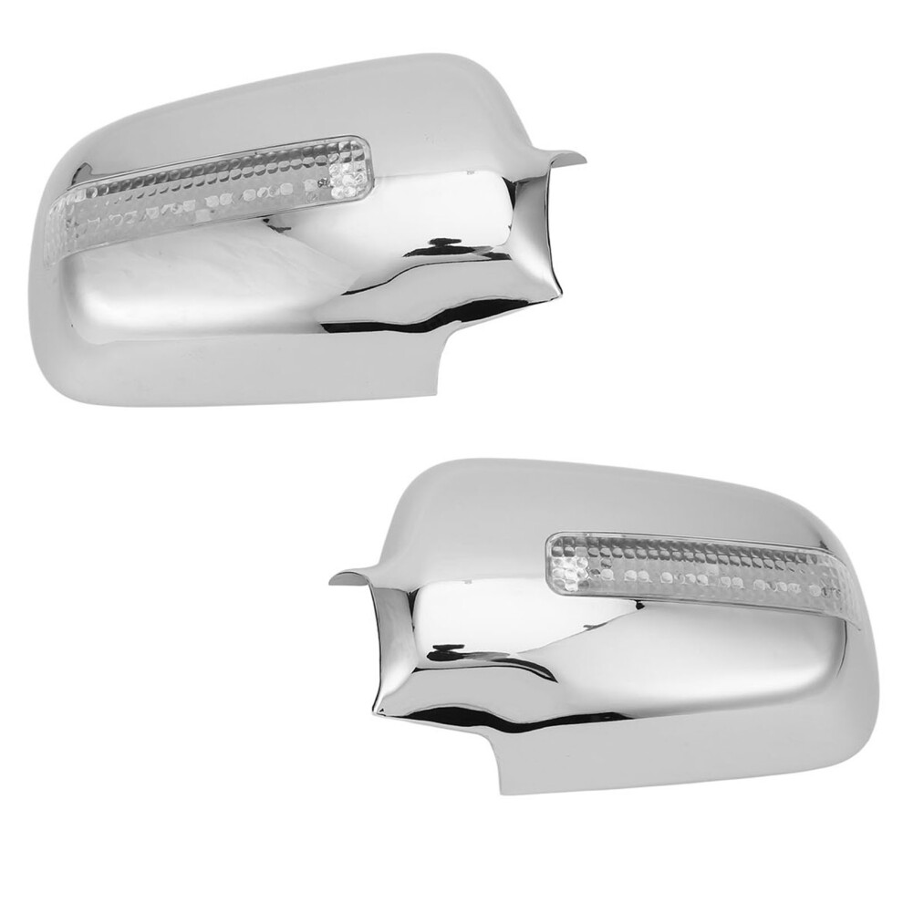 Chrome Side Mirror Caps With Led Lights For Rd4 Rd9 Crv 5011357537724