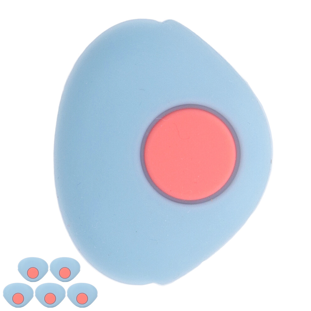 5Pcs Silicone Corner Protectors For Furniture & Child Safety Blue