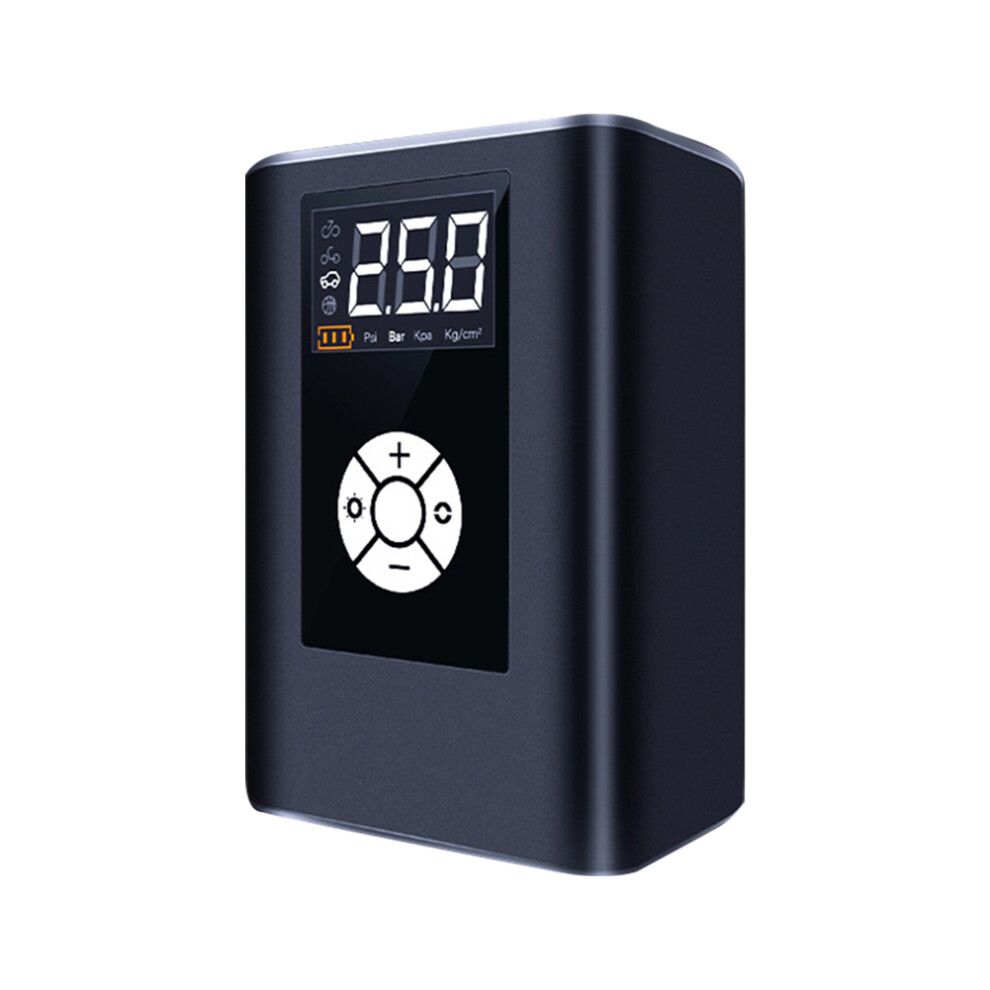 40L/Min Portable Tire Inflator 120W 2.5" Digital Display & Led Light 7681357538946