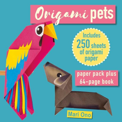 Origami Pets by Mari Ono Paperback Book