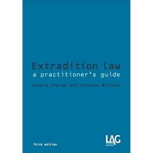 Extradition Law by Rebecca Niblock Paperback Book