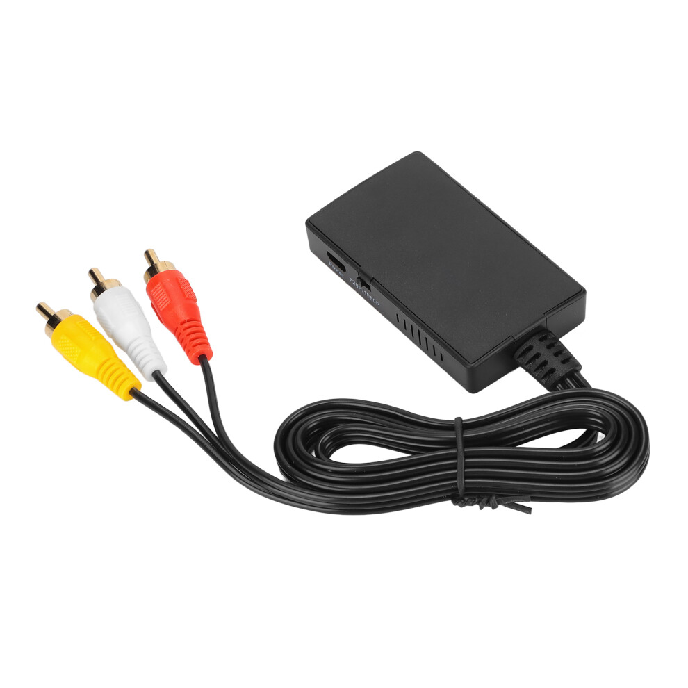 Rca To Hd Multimedia Interface Converter, Av To Hdmi Adapter, 720P/1080P 8411357544017