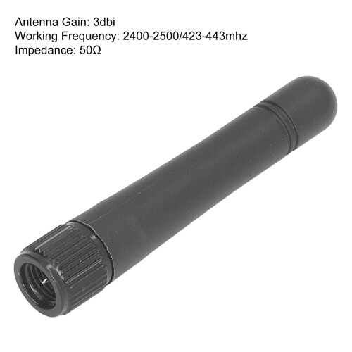 5 piezas JB-433-005 3 dBi SMA macho Antena ABS 2