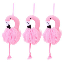 3Szt Flamingo Do Kąpieli Dla Dzieci Różowe Z Pe