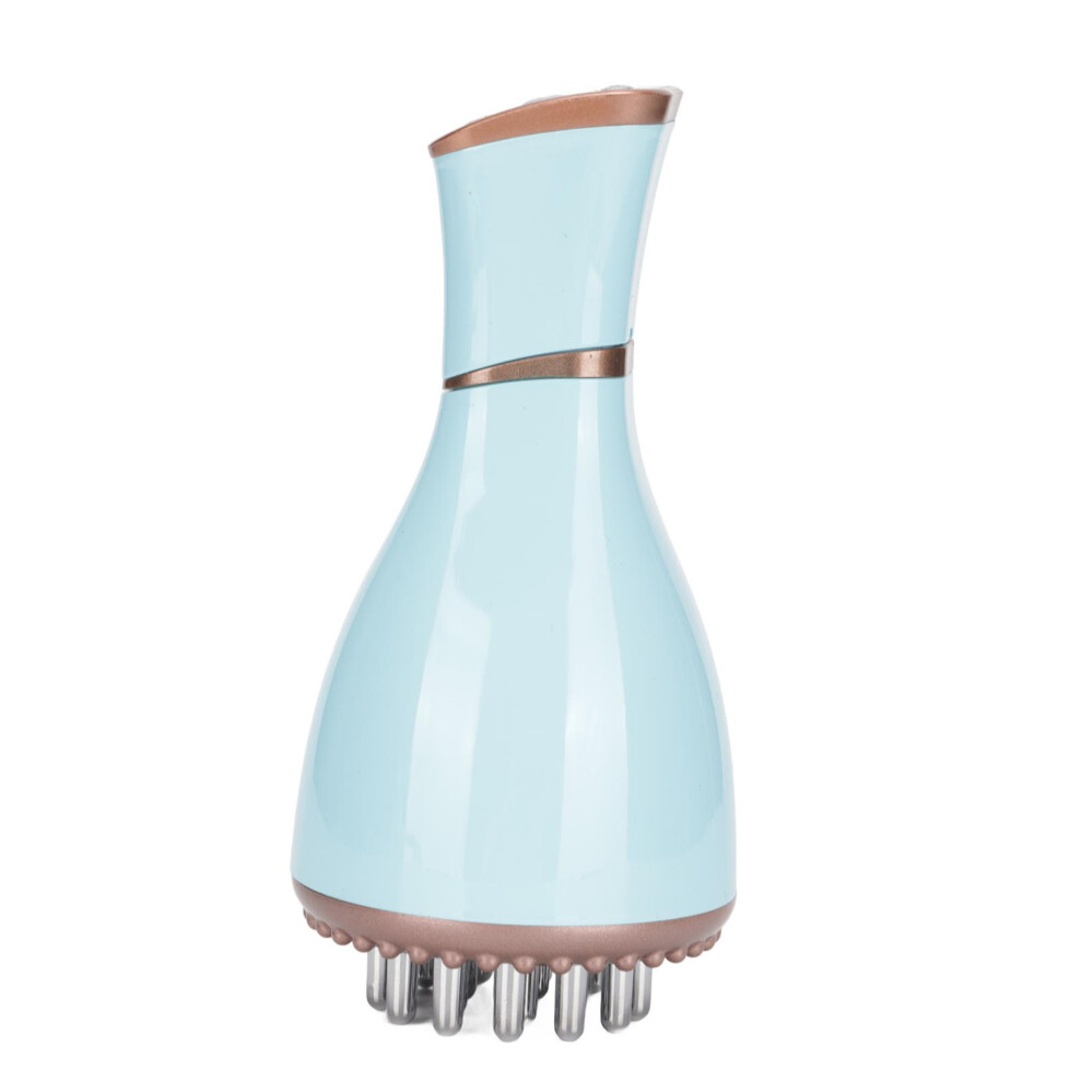 Electric Meridian Brush 9 Gears Vibration Massage Heating Body Scraper - Blue-image-OPC-PMPHGYJ-NEW