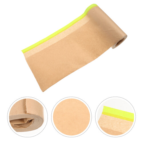 Rolo De Filme De Proteção Para Pintura Com Spray 1