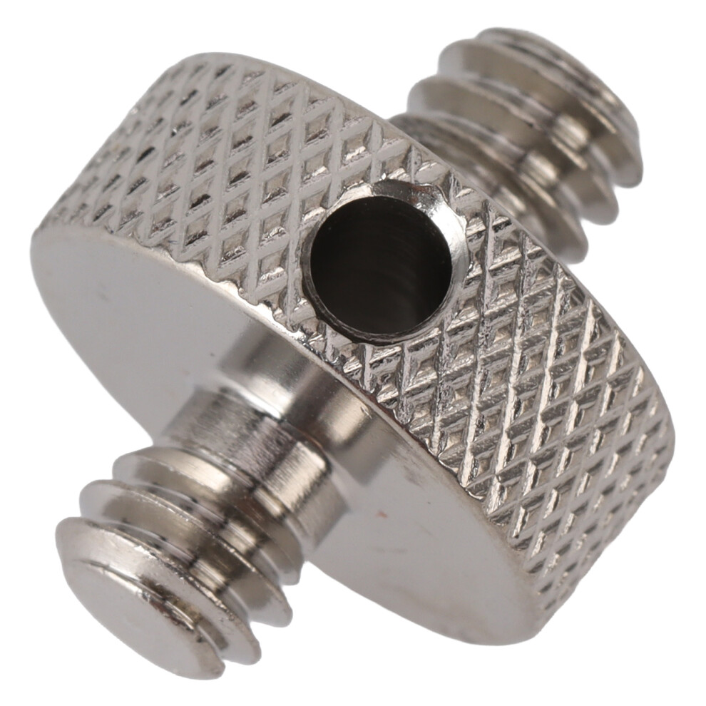 Sturdy 1/4In Male To Male Tripod Screw Adapter Double Sided Thread Converter 7891357545428