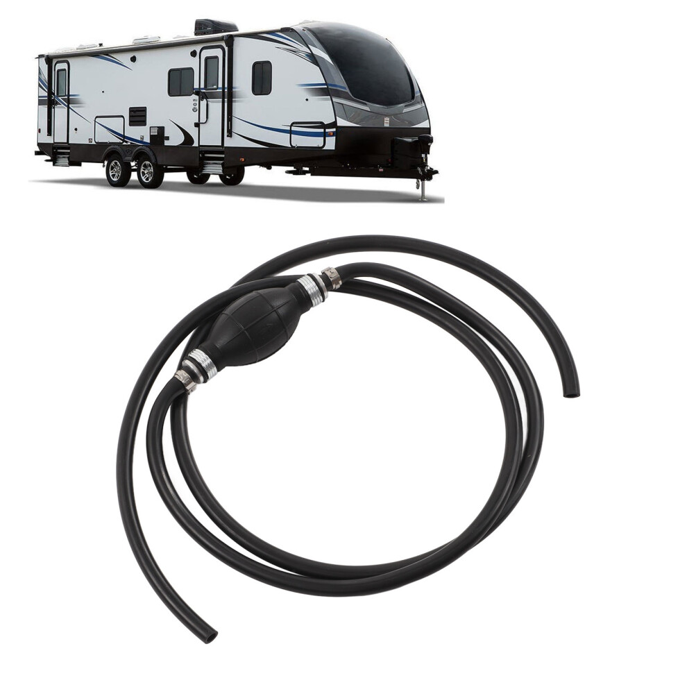 Universal 2.1M/6.89Ft Boat Fuel Line Assembly With Primer Bulb 7661357546349