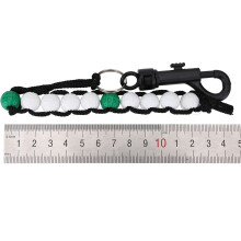 2 Stück Golf-Scorezähler-Kugeln mit Clip, aus Kunststoff & Nylon, 30cm
