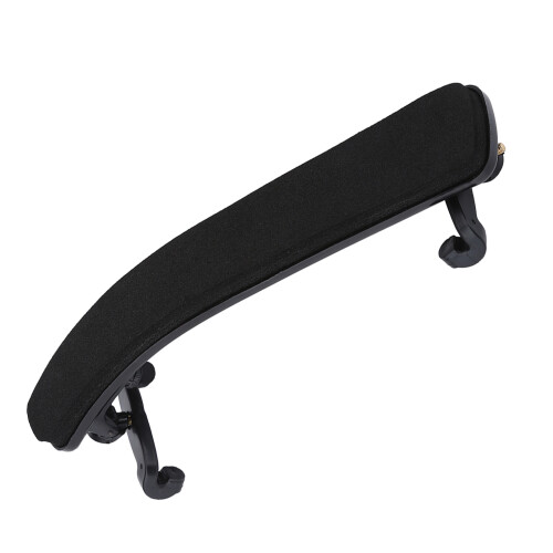 Adjustable Black Rubber Shoulder Rest for Violin 3/4 4/4 Comfortable & Durable