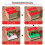 Artistic 2026 Christmas Desktop Calendar 3D Design Removable 4
