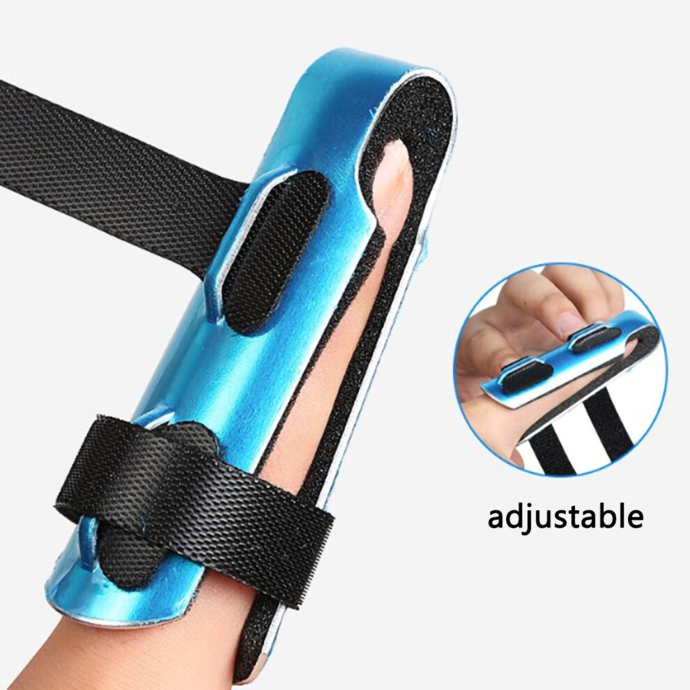 Finger Support Brace Adjustable Finger Splint for Injury & Arthritis Unisex