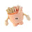 Sweet big eye pen holder, student desktop storage box,-Pink 4