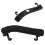 Adjustable Black Rubber Shoulder Rest for Violin 3/4 4/4 Comfortable & Durable 15