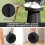 Footstool Telescopic Camping Stool Foldable Portable Mini Camping Stool Black With Carry Bag 3