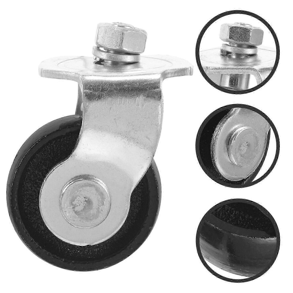 Kikidex (As Show, One Size) Caster Wheel 2 Ton Floor Jack Caster Wheel Replacement Horizontal Jack Caster Car Accessory