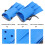 Kids Adjustable Flippers Fins Swimming Diving Learning Tools (Blue) 4