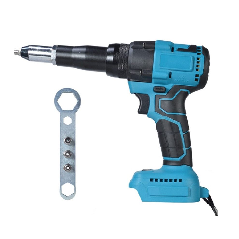 Cordless Electric Riveter Gun 2.4-4.8Mm Rivet Range With Led Light For 18V Battery Not Included 9105992883288