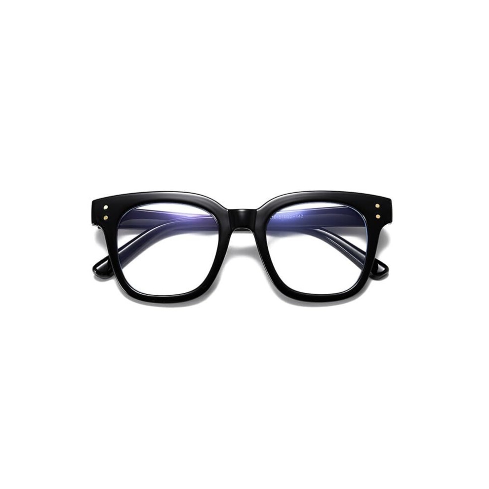 Blue/Light/Black Anti Computer Readers Hd Presbyopic Glasses Large Frame +3.50 Diopter For Computer And Reading