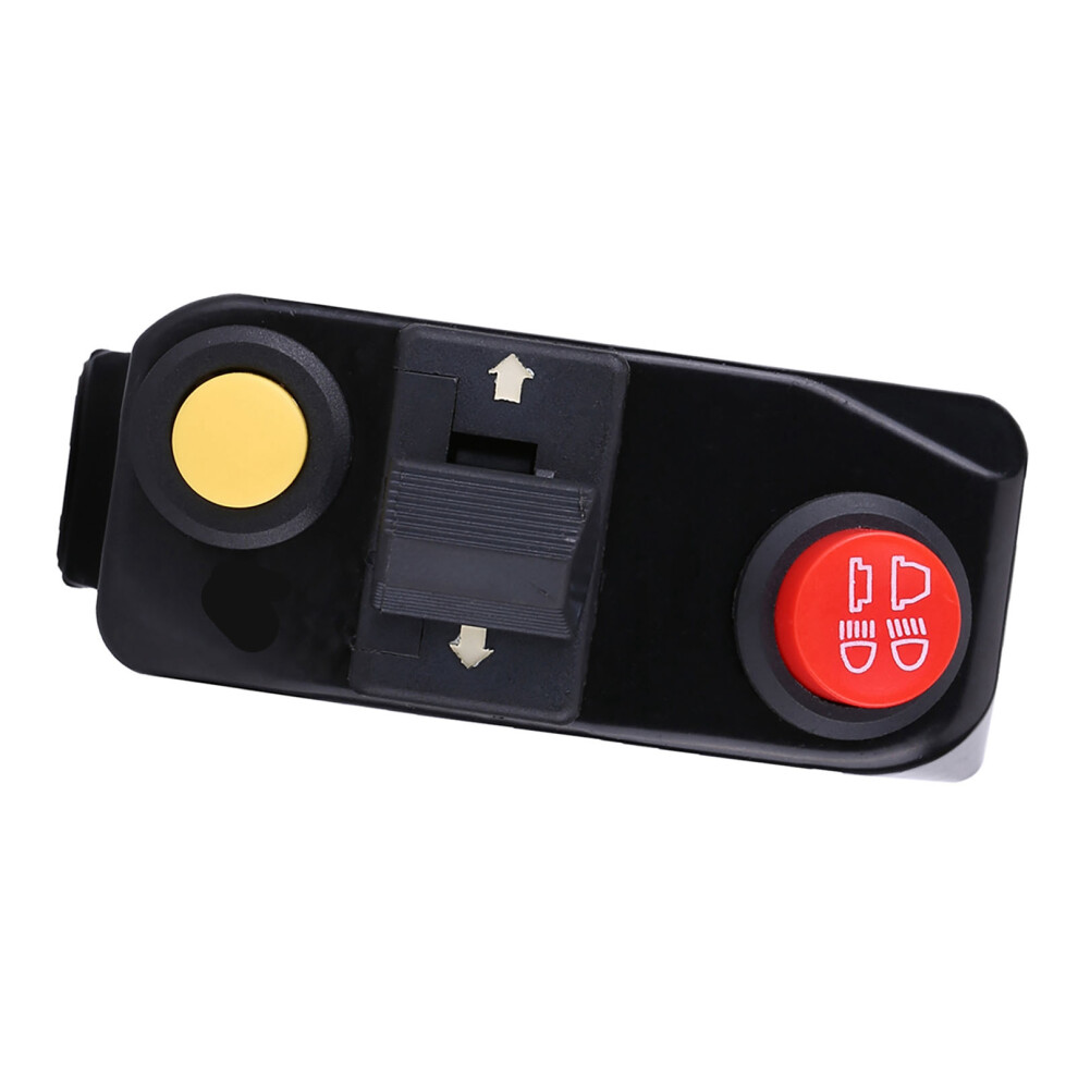Motorcycle Handlebar Switch 7/8Â Horn Turn Signal & High Low Beam Black 4931357549941