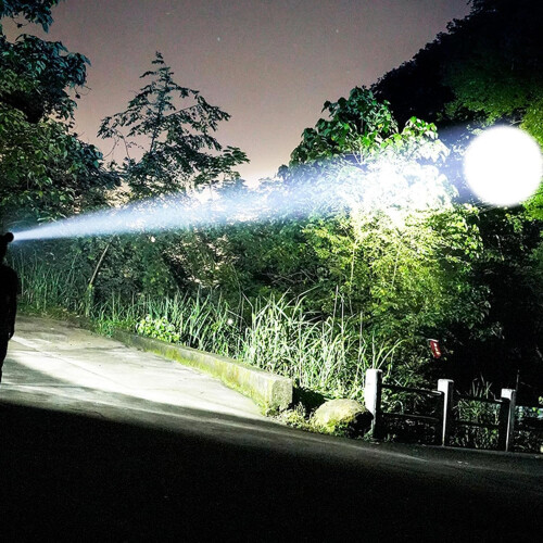 Head Light LED Rechargeable Headlamp With 90-Degree Adjustable Beam Flashlight Function For Hunting Fishing Running 2
