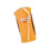 Creative Toast Bread Plush Pencil Case Large Capacity-Yellow 1