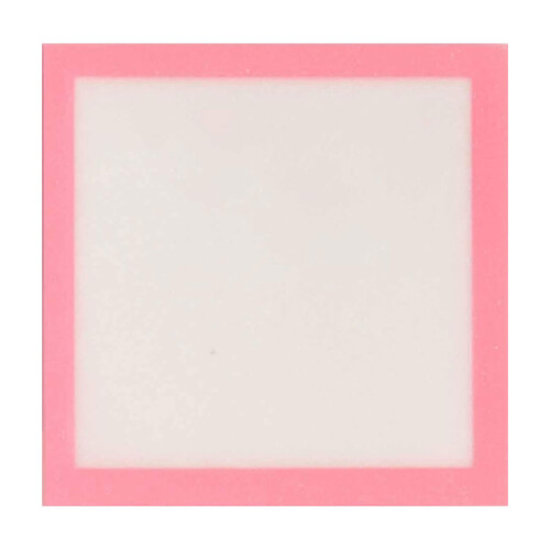 Shimmery See Through Note Pads Featuring Gentle-Pink single
